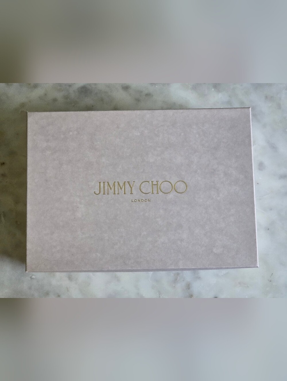 Jimmy Choo Gift Box W/original Packaging & Card-12"Wx8.5"Hx4.5"D